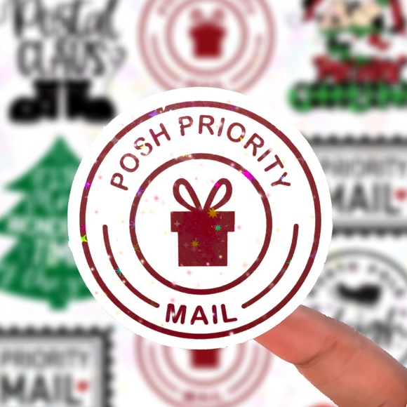 Holiday Holographic Variety Stickers